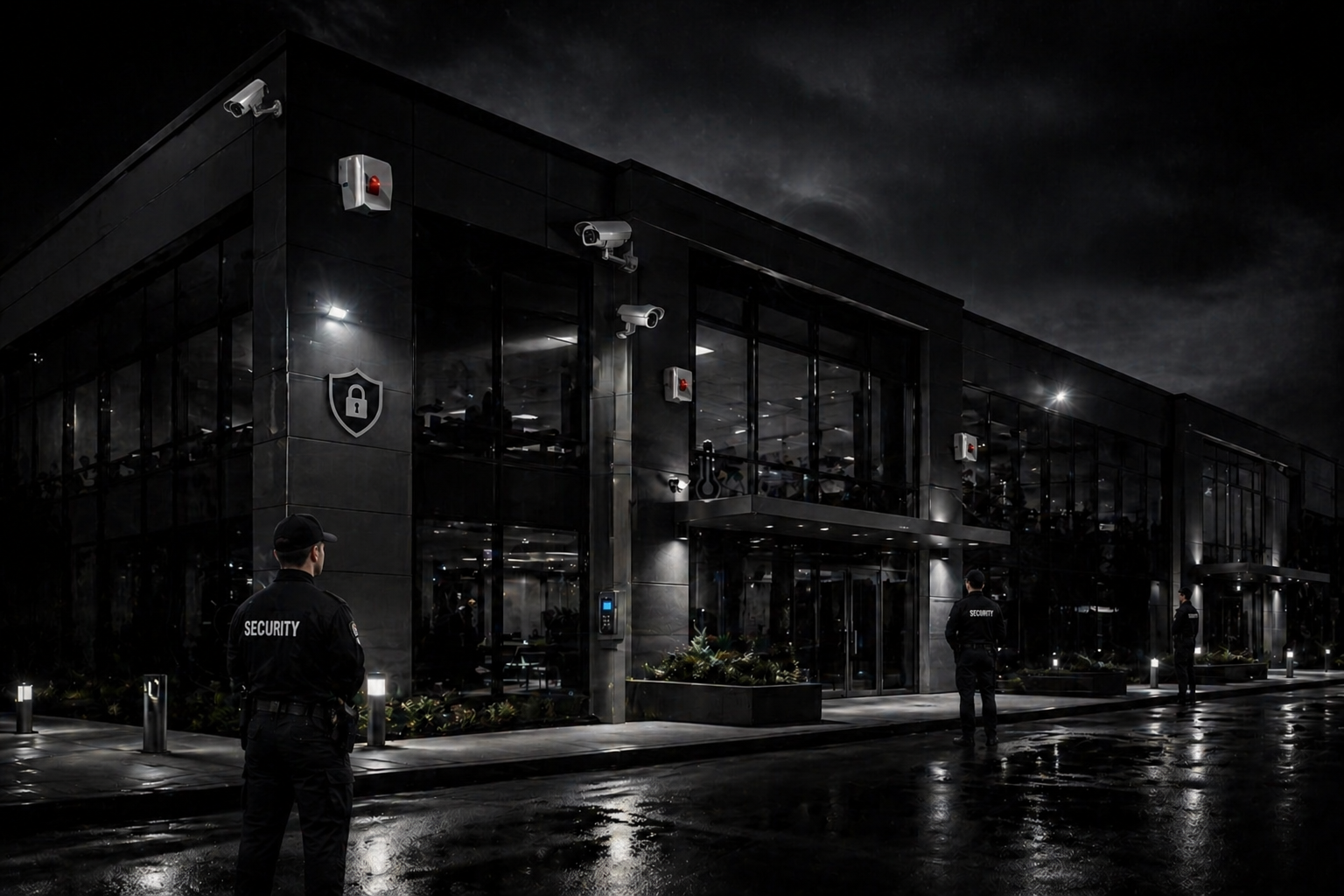 ABR Security commercial premises with integrated security systems