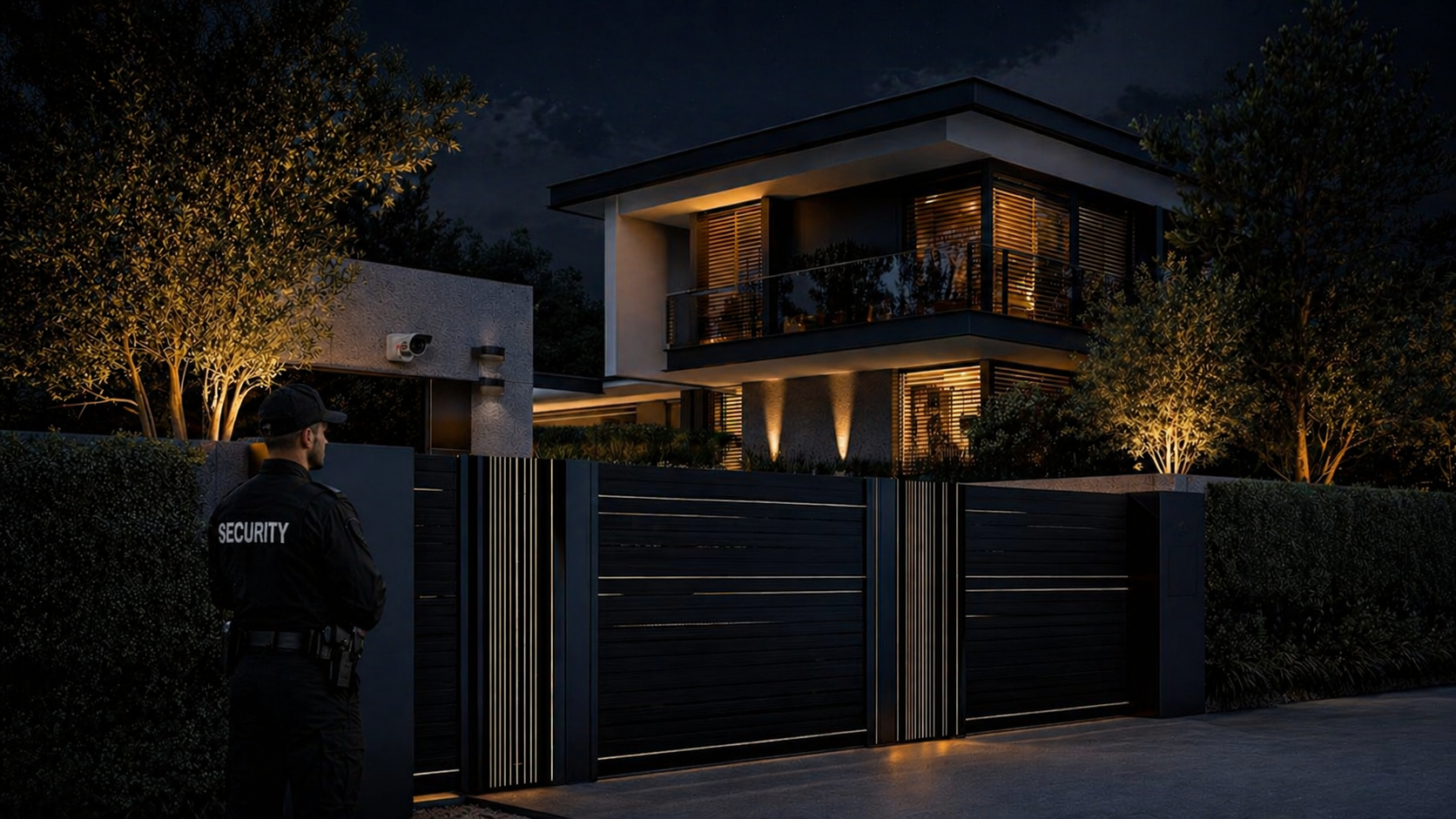 ABR Security residential property with integrated security systems