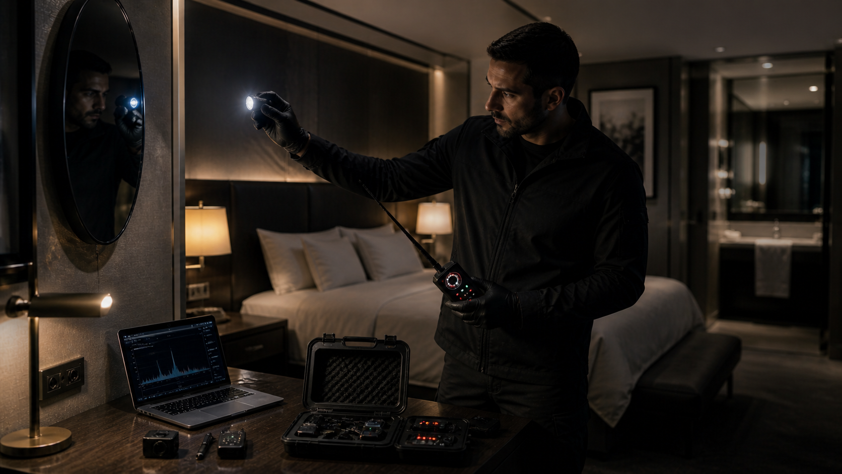 ABR Security hidden camera detection equipment and techniques